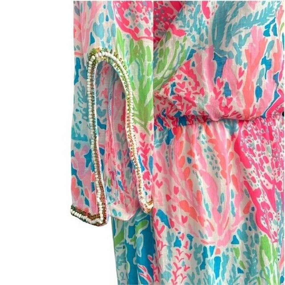 Lilly Pulitzer Delisa Dress Let's Cha Cha Size S - Picture 10 of 13